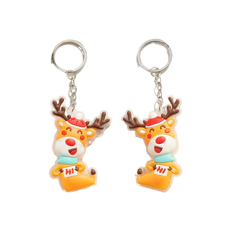 Wholesale Christmas Series Metal Keychains